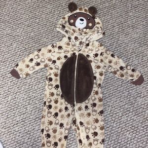 Warm Fuzzy Baby Bear Outfit
